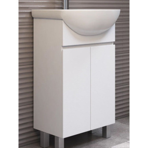 Купить Тумба с раковиной Vigo Wing 50 напольная в Москве с доставкой Тумба с раковиной Vigo Wing 50 напольная