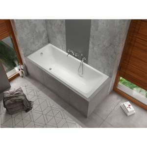 Купить Чугунная ванна Универсал Оптима 170x70 см, с ножками в Москве с доставкой Чугунная ванна Универсал Оптима 170x70 см, с ножками