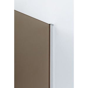 Душевой уголок Cezares Slider A 2 80/90 BR Cr профиль хром, стекло бронза