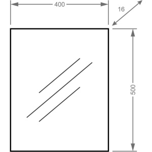 Зеркало Stella Polar Норина 40