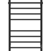 Полотенцесушитель электрический EWRIKA Пенелопа L2 80х50, черный матовый, с полкой