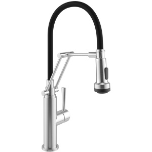 Купить Комплект Мойка кухонная Ulgran U-406 -308 черная + Смеситель Domaci Равенна DCB 7012 сатин, с гибким изливом в Москве с доставкой Комплект Мойка кухонная Ulgran U-406 -308 черная + Смеситель Domaci Равенна DCB 7012 сатин, с гибким изливом