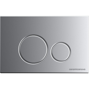 Система инсталляции для унитазов Ceramicanova Envision Round CN1001M кнопка хром матовый