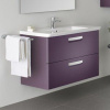 Тумба с раковиной Roca Gap 80 фиолетовая