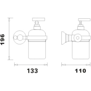 Купить Дозатор Sapho Diamond 1317-19 в Москве с доставкой Дозатор Sapho Diamond 1317-19