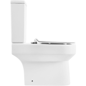 Унитаз-компакт BelBagno Norma BB339CPR безободковый, крышка Piano BB2111SC с микролифтом, бачок BB339T