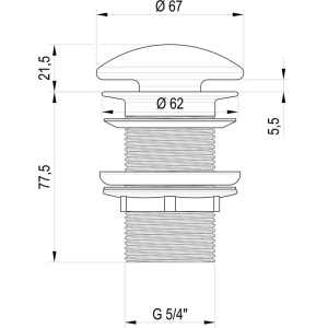 Купить Слив для умывальника Ravak X01695 белый, для раковин без перелива в Москве с доставкой Слив для умывальника Ravak X01695 белый, для раковин без перелива