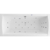 Акриловая ванна Excellent Aquaria Lux WAEX.AQU18.ULTRA 180x80 см, с гидромассажем, с каркасом, со сливом-переливом