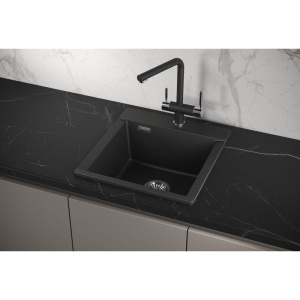 Мойка кухонная Granula Estetica 4701, черный