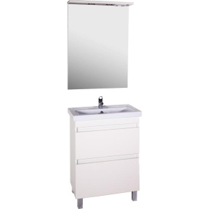 Купить Зеркало ASB-Mebel Коста 60 ясень белый в Москве с доставкой Зеркало ASB-Mebel Коста 60 ясень белый