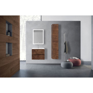 Купить Тумба с раковиной Vincea Mia 60 темный дуб в Москве с доставкой Тумба с раковиной Vincea Mia 60 темный дуб