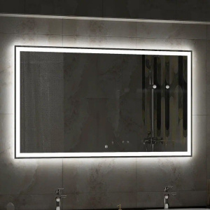 Зеркало CONTINENT Mercury 100х70, с подсветкой