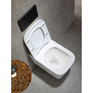 Унитаз подвесной Triton Verso Pro VO-3032 безободковый, с микролифтом