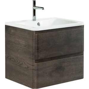 Купить Тумба с раковиной BelBagno Albano 70 подвесная, rovere nature grigio в Москве с доставкой Тумба с раковиной BelBagno Albano 70 подвесная, rovere nature grigio