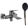 Смеситель для ванны с душем Haiba HB60816-3 пепельный