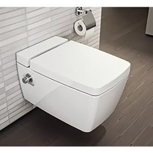 Унитаз подвесной VitrA Metropole 7672B003-1687 с функцией биде, микролифтом и встроенным смесителем