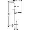 Душевой гарнитур Hansgrohe Raindance Select S 120 3iet 26631400