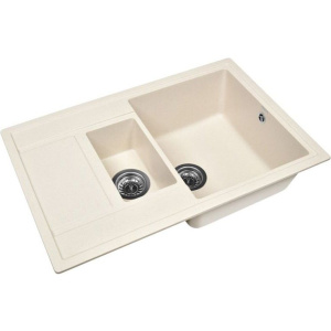 Мойка кухонная Wisent MWQ780-30 крем