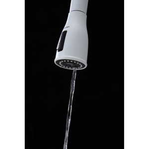 Комплект Мойка кухонная Paulmark Kante 50 PM105152-WH белый + Смеситель Lange 214212-431 белый матовый