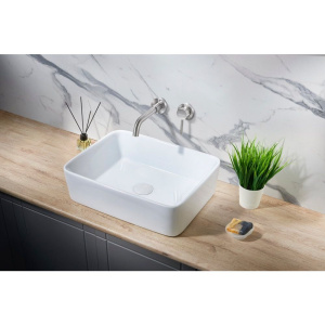 Смеситель для раковины Milacio Ultra MCU.552.SS С ВНУТРЕННЕЙ ЧАСТЬЮ нержавеющая сталь