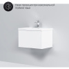 Тумба с раковиной AM.PM Gem 60 белый глянец, с 1 ящиком