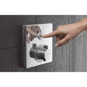 Душевой комплект Hansgrohe Термостат ShowerSelect 15762000 + 26631000 + 26455000 + 01800180