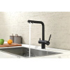 Смеситель для кухни Paulmark Serpentine Se213222-418, черный