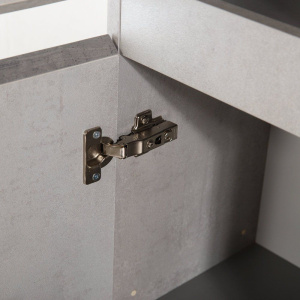 Шкаф-пенал Cezares Molveno Beton серый, универсальный