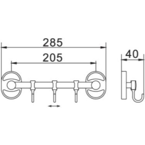 Крючок РМС A5023