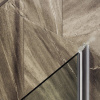 Шторка на ванну Maybahglass MGV-598-5 60x140, профиль матовый хром, стекло прозрачное
