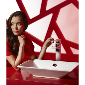 Купить Смеситель для раковины Jacob Delafon Strayt E37329-CP в Москве с доставкой Смеситель для раковины Jacob Delafon Strayt E37329-CP