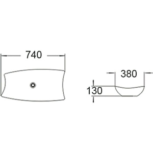 Раковина SantiLine SL-1029