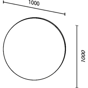 Зеркало Sanvit Сириус 100