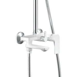 Душевая стойка Haiba HB24505-8 белая