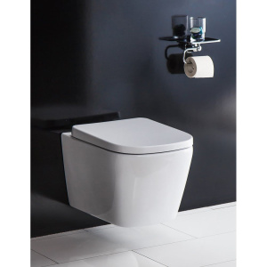 Унитаз подвесной BelBagno Albano BB120CHR безободковый, крышка BB120SC с микролифтом