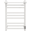 Полотенцесушитель электрический EWRIKA Пенелопа КВ 80х50, с полкой, белый