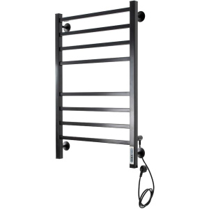 Полотенцесушитель электрический Domoterm Квадро DMT П8 50x80, черный, R