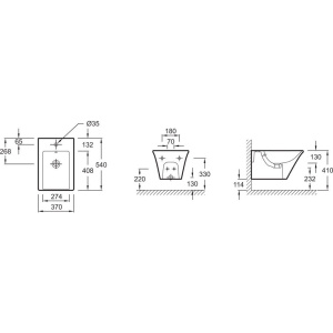 Биде подвесное Jacob Delafon Grands Boulevards EMH0002-00