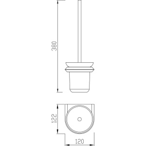 Ершик Cezares Liner TBS-V-01