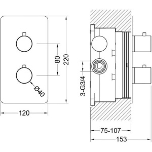 Смеситель для душа Aquatek Европа AQ1391CR хром