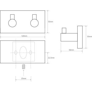 Крючок Bemeta Beta 132405202