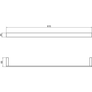 Полотенцедержатель Timo Petruma 15253/03 черный