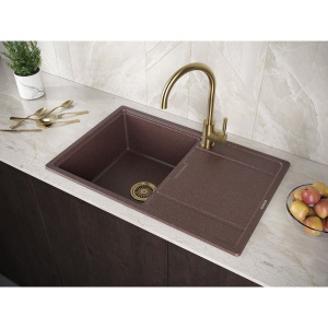 Смеситель для кухни Paulmark Holstein Ho212063-BR, бронза