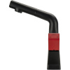 Смеситель для кухни Lemark Soul LM6008BR черный, красный