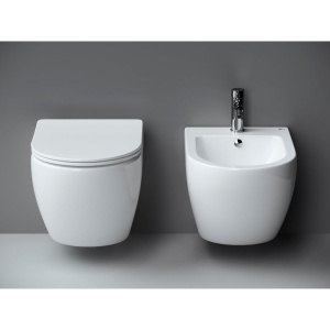 Унитаз подвесной Ceramicanova Metropol CN4002 безободковый