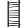 Полотенцесушитель электрический Bauedge Hotel R 50х100, матовый черный RAL9005