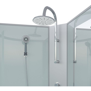 Душевая кабина Niagara Classic NG-2310-14LBKT, 120х80 см, без крыши, с тропическим  душем