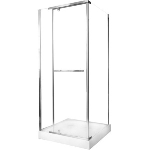 Душевой уголок Ceruttispa ZQ91T 90x90, профиль хром