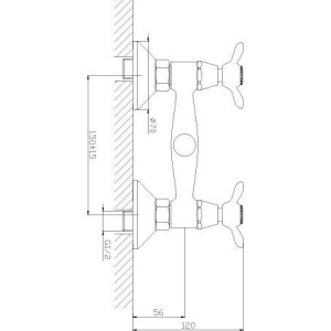 Смеситель для душа Rossinka Q Q02-41