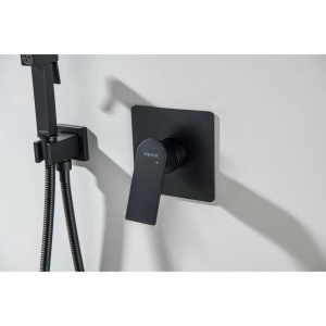 Смеситель для душа Aquatek Либра AQ1666MB черный